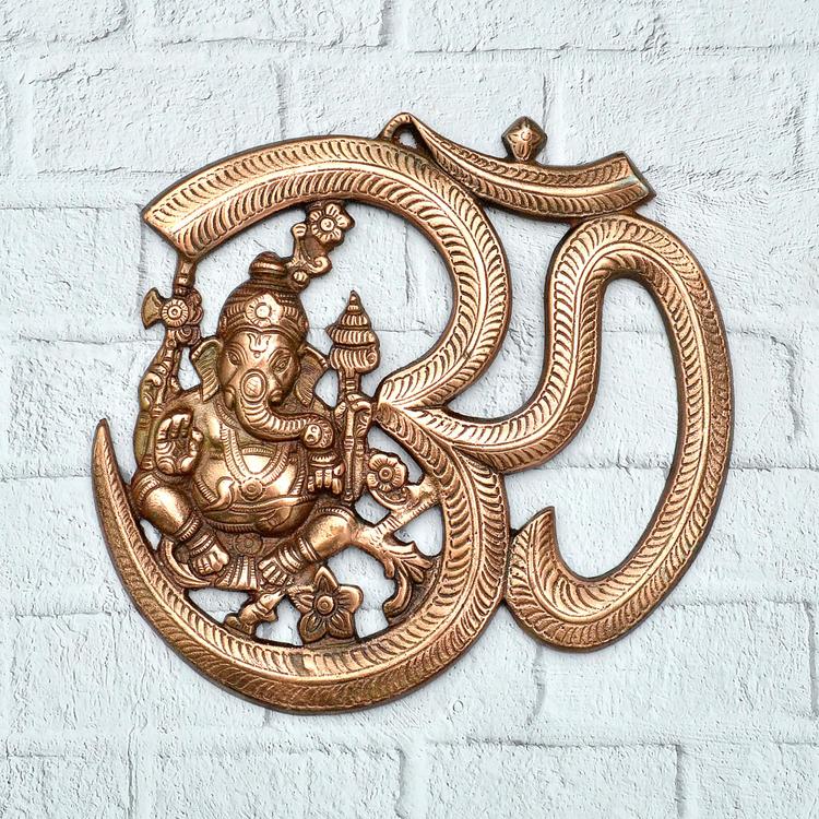 Om & Ganesha Wall hanging