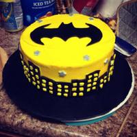 Batman Butter Scotch Cake - 2 Kg.
