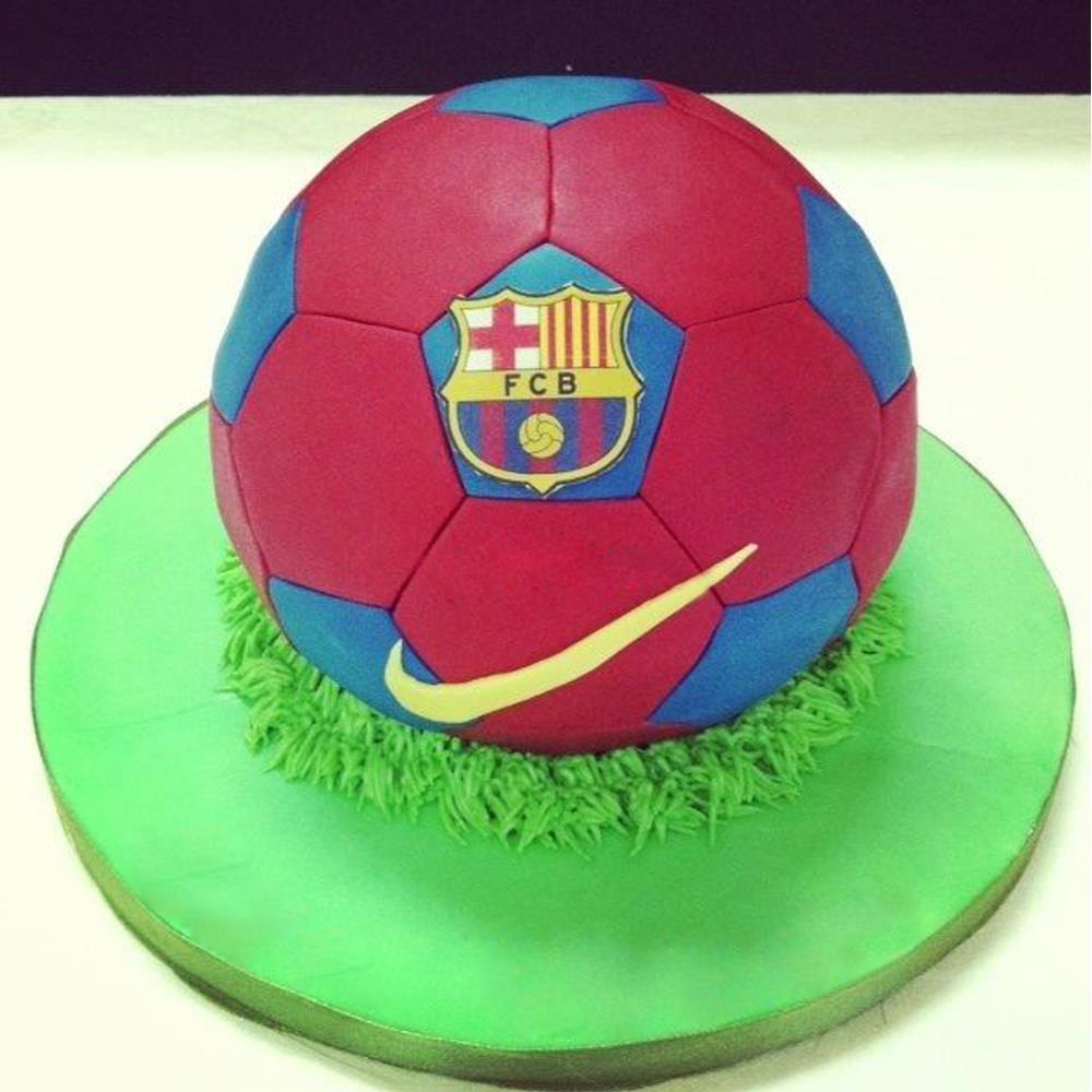 FC Barcelona theme cake Inside:... - The Cheesecake Shop NZ | Facebook