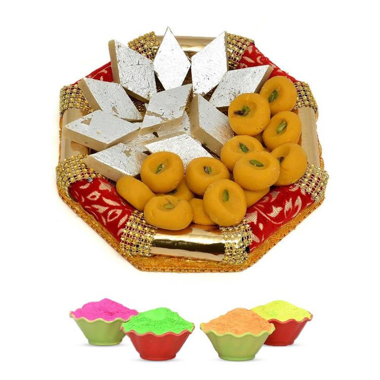 Kesaria Peda & Kaju Barfi (Holi)