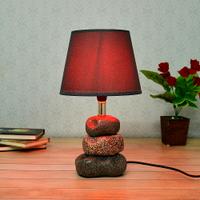 Shining Silver Colored Table Lamp