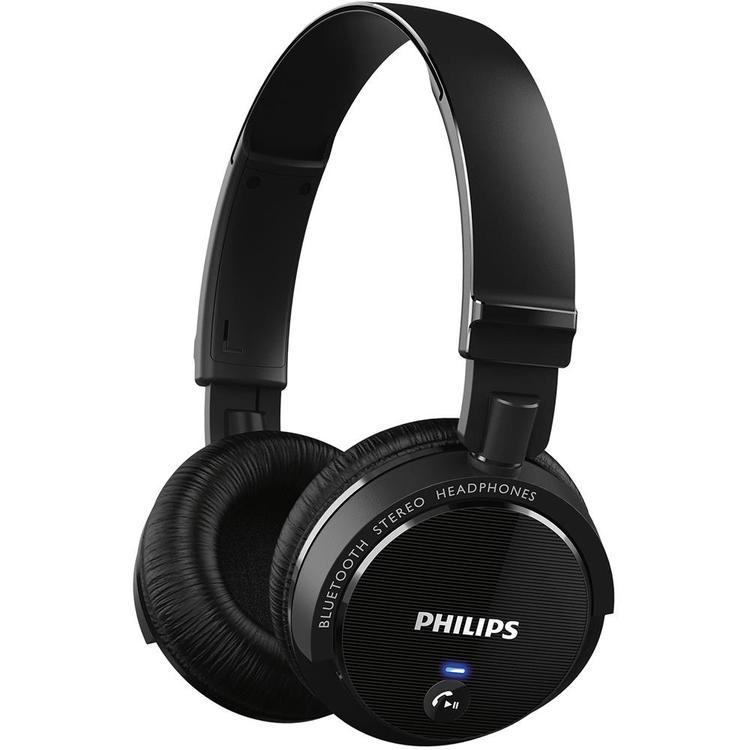 Philips SHB5500BK Wireless Bluetooth Headphones