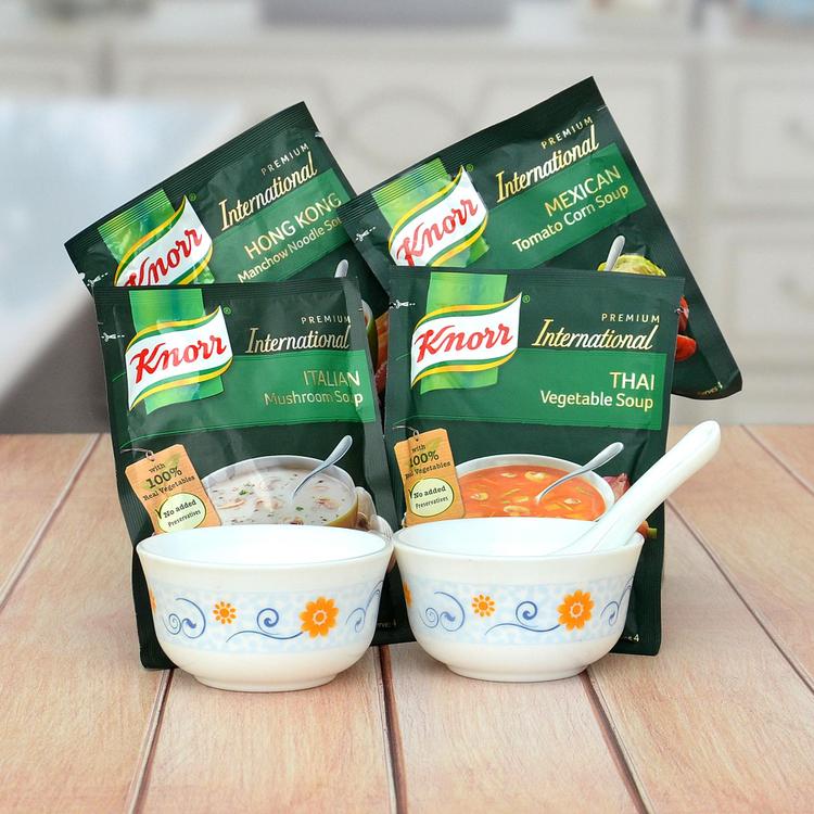 Knoor Combo with 2 Pcs Bowl