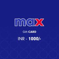 Max Gift Card Rs. 1000