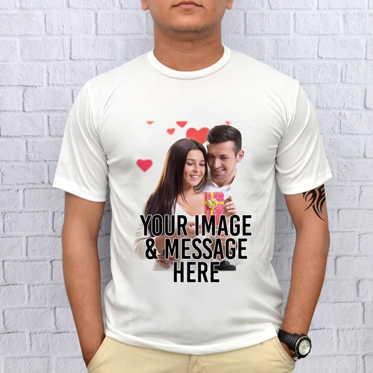 Personalized White T-Shirt