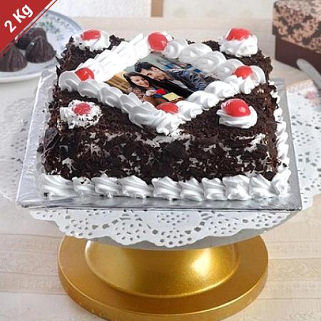 Black Forest Photo Cake-2 Kg