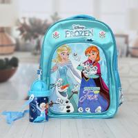 Disney Frozen School Bag and Water Bottle