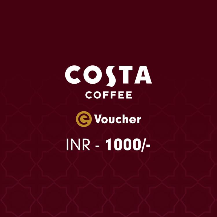 Costa Coffee E-Voucher Rs. 1000