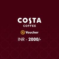 Costa Coffee e-Voucher - ₹ 2000