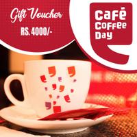 Coffee Day e-Voucher ₹ 4000