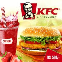 KFC Gift e-Voucher Worth Rs 500