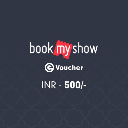 Book My Show E-Voucher Rs. 500
