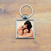 Personalized Square Keychain