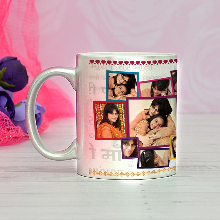 Mothers Day Silver Mug