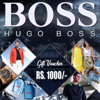 Hugo Boss E-Voucher Worth Rs 1000