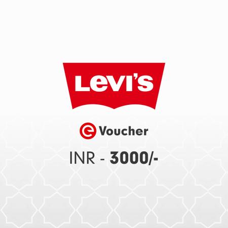 Levi's E-Voucher Rs. 3000
