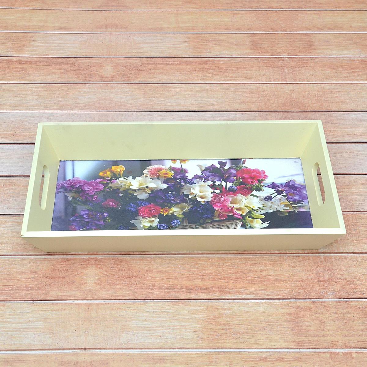 Floral Designed Tray Wedding Gifts