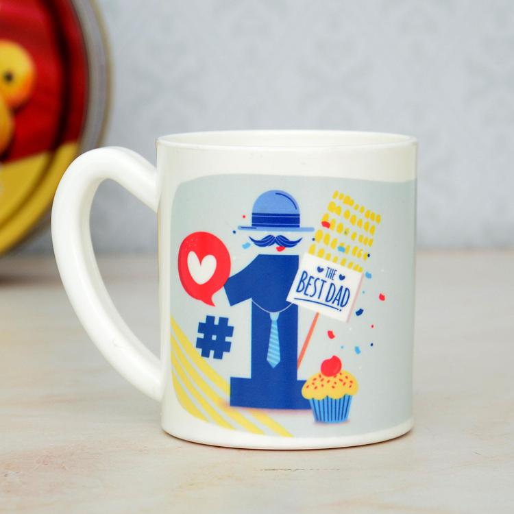 The Best Dad White Mug