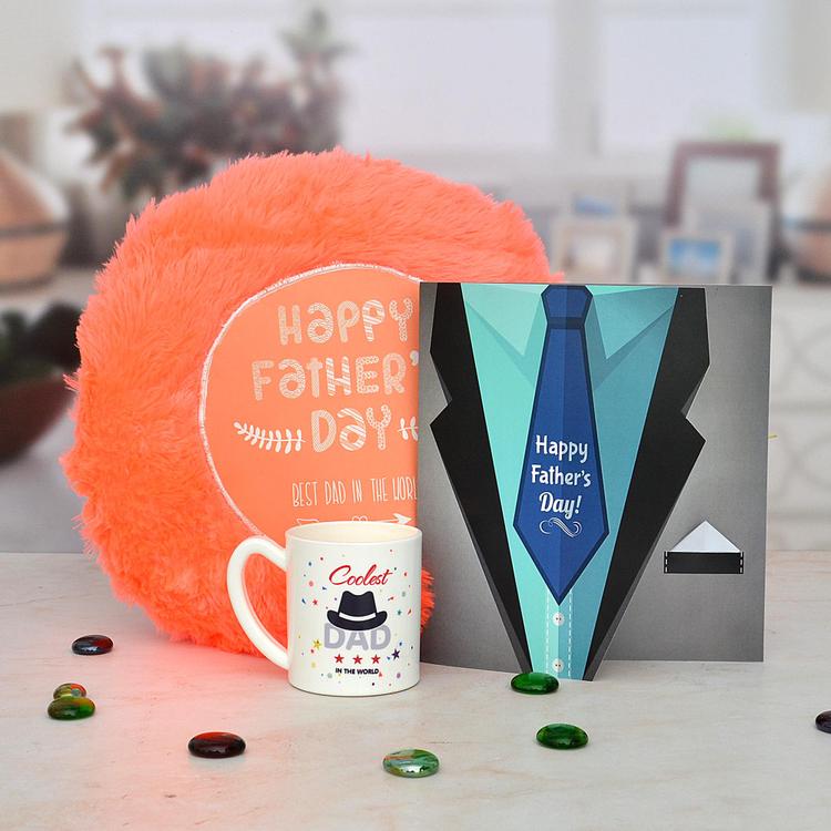 Fathers Day Card, Mug & Pillow