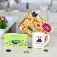 Fathers Day Mug with Tea & Biscuits