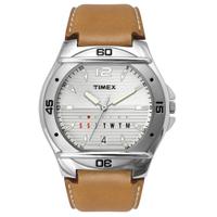 Timex Analog Silver Dial Men's Watch-TW000EL10
