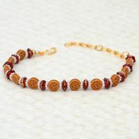 Beads Of OM Bracelet Rakhi