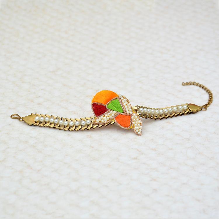 Zardosi Bracelet Rakhi