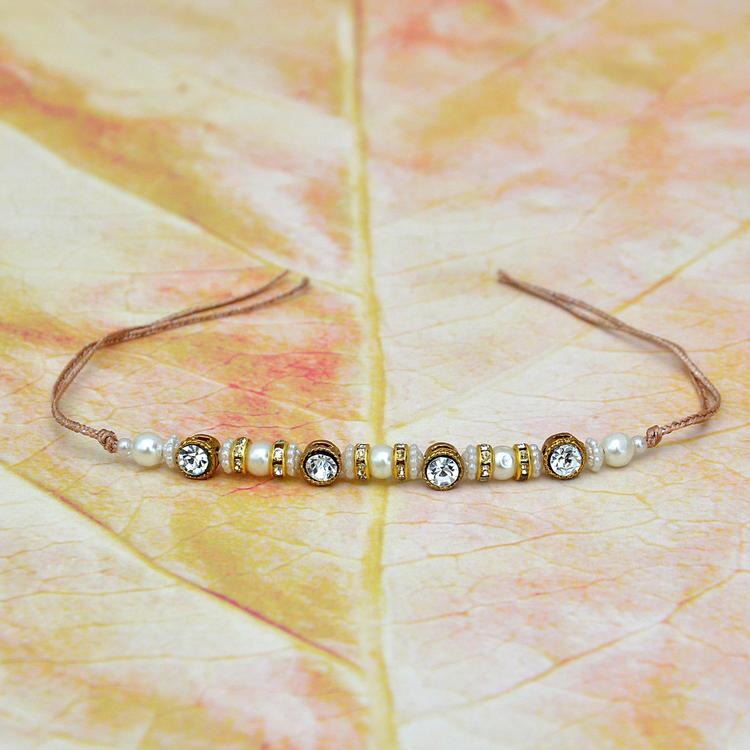 Stones & Pearl Rakhi