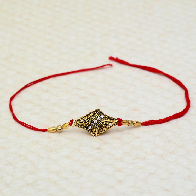 Metallic Designer Rakhi