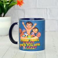 Blue Kids Personalized Mug