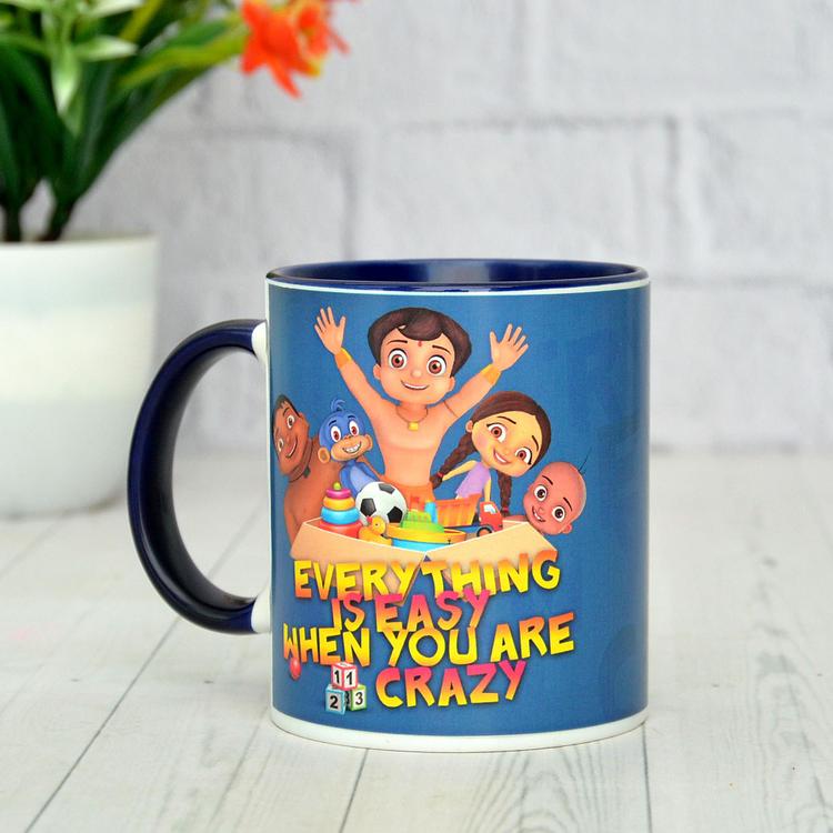 Blue Kids Personalized Mug