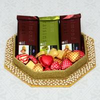 Temptation & Handmade Chocolates in a Thali