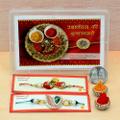 Set of 2 - Red and Green Rakhi