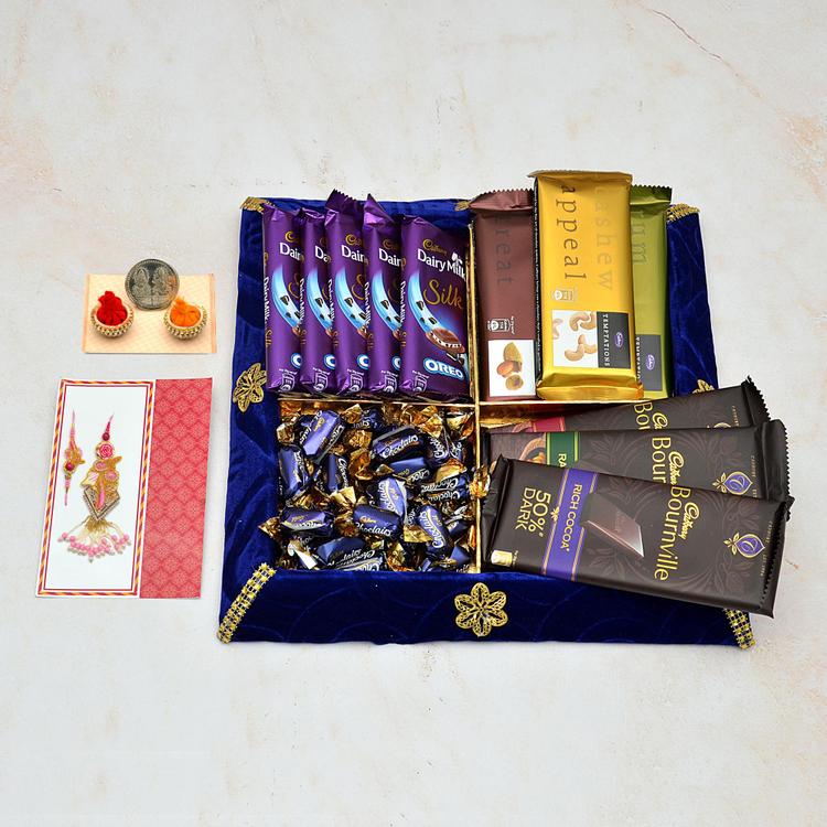 DairyMilk, Temptation, Bournville, Rakhi