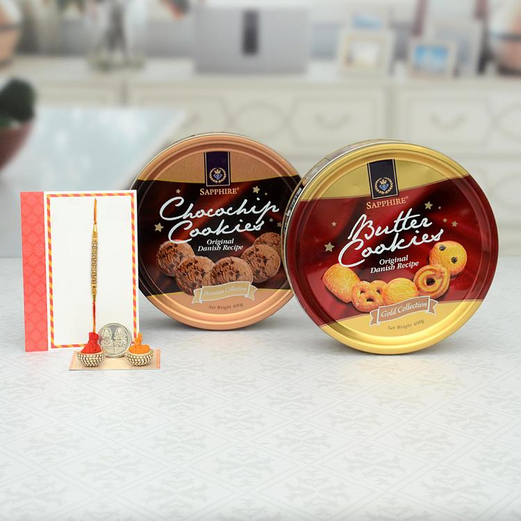 Supphire Butter, Chocochip Cookies & Rakhi