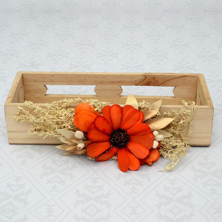 Wooden Flower Basket