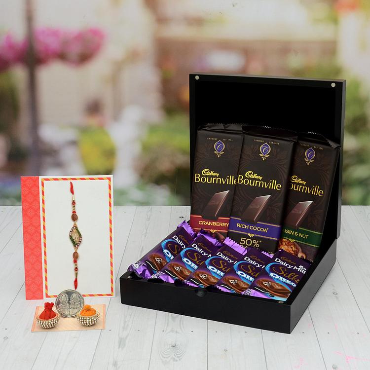 5 Pcs Silk Oreo & Bournville & Rakhi