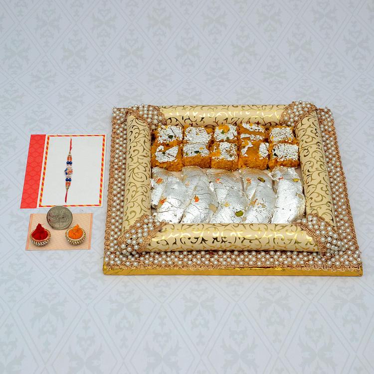 Kaju Gujia, Moti Park Thali & Rakhi