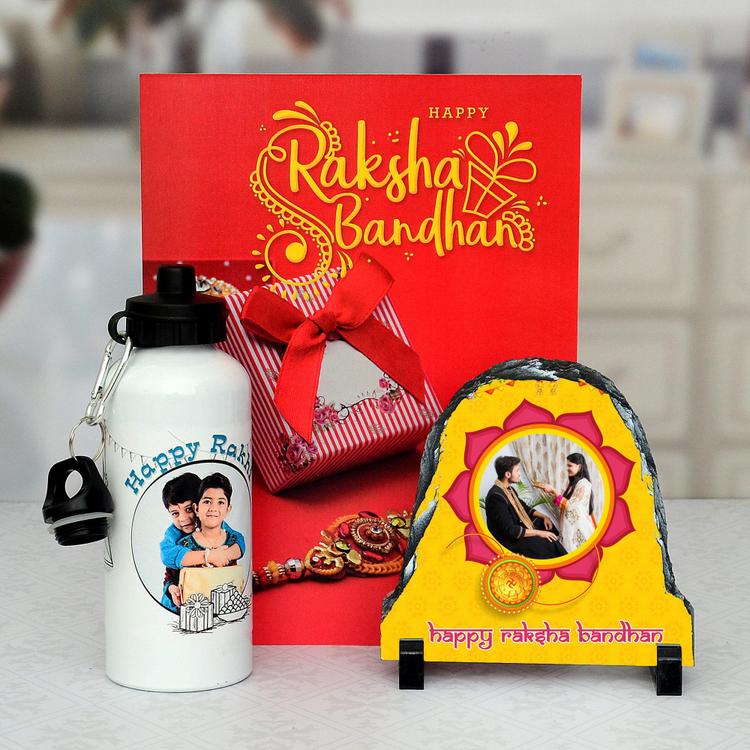 Personalized Rock, Bottle & Greetings