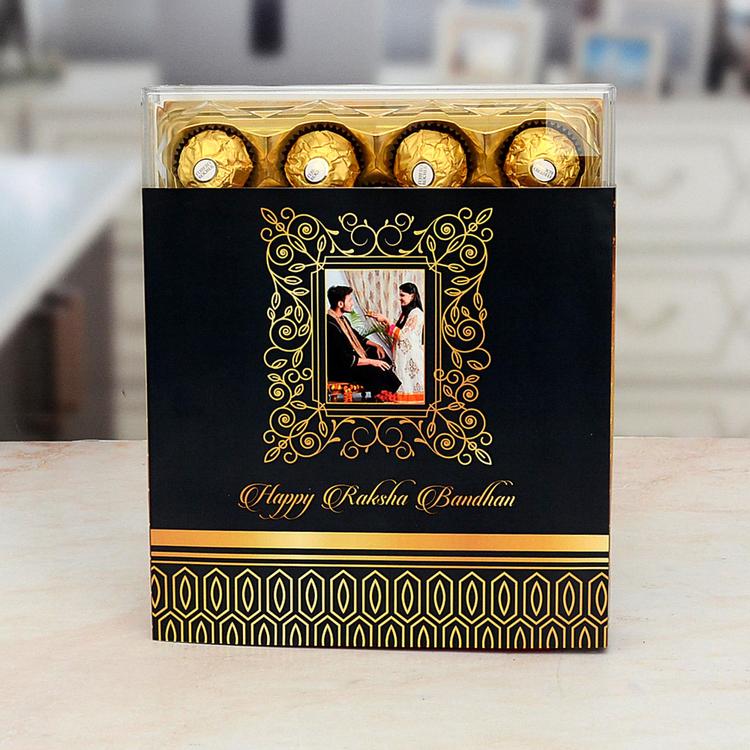 Happy Rakhi custom Ferrero Rocher