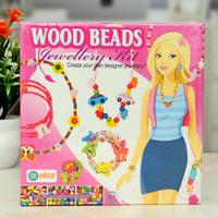 Wood Beads Jewellery Kit