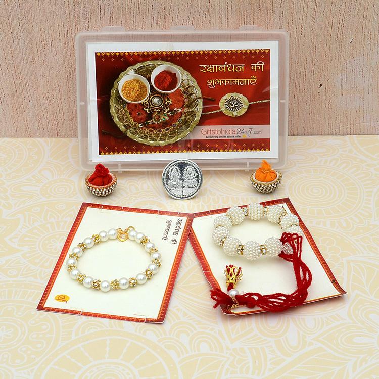 Set of 2 Stylish Lumba Rakhi