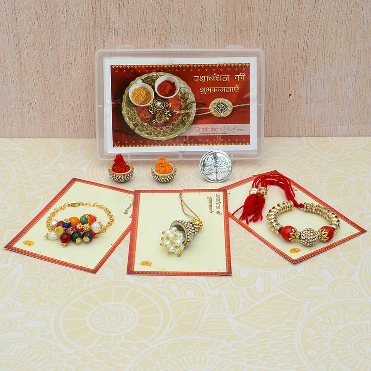 Set of 3 Lumba Rakhi