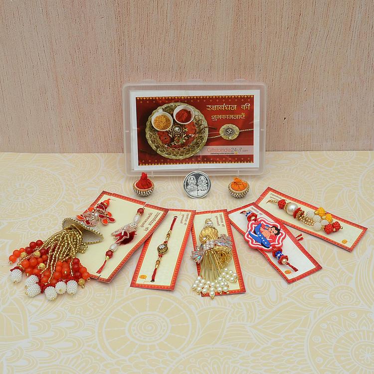 Unique Family Set of Rakhis