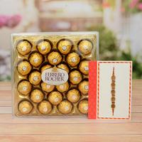 24 pcs Ferrero Rocher with Rakhi XD