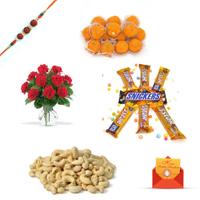 Gorgeous Combo Of Gifts on Rakhi