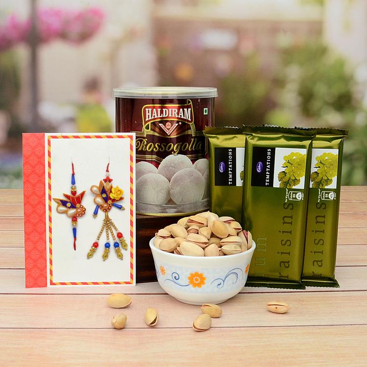 Pleasing Goodies On Rakhi Express