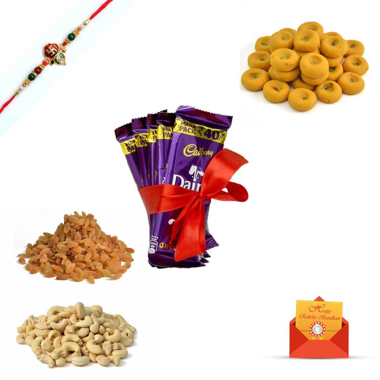 Adorable Hamper With Rakhi