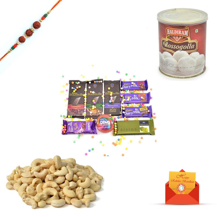 Rakhi Combo with Delightful Treats