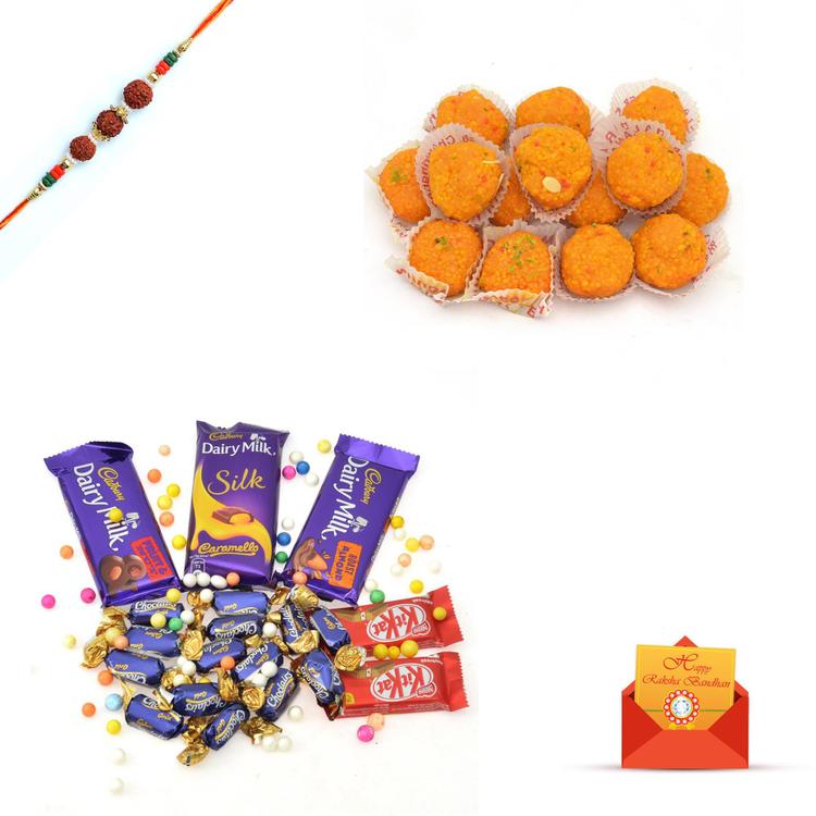 Chocolates, Ladoo and Rakhi